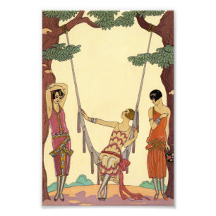 Impression Photo Été en France Art Déco