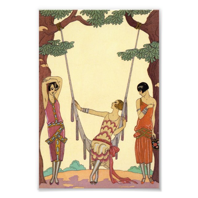 Impression Photo Été en France Art Déco (Devant)