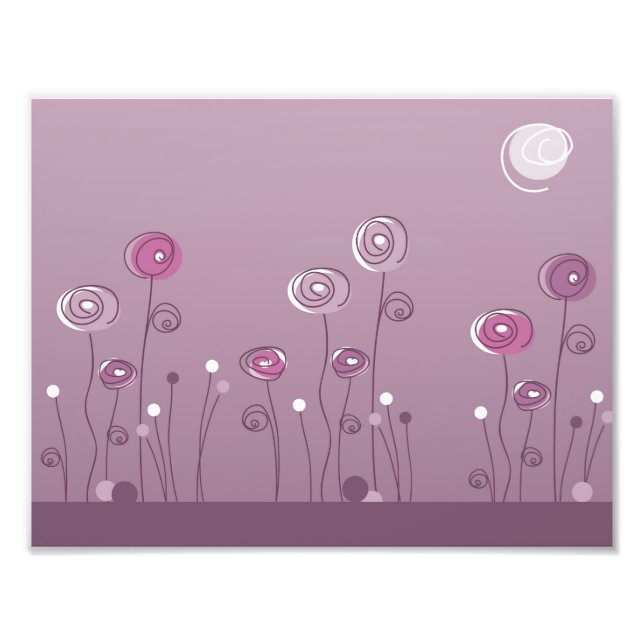 Impression Photo Été pourpre (Devant)