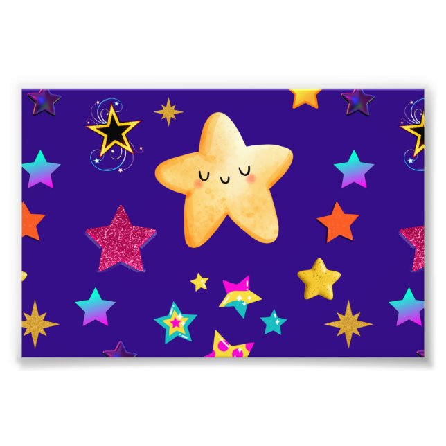 IMPRESSION PHOTO ÉTOILES (Devant)