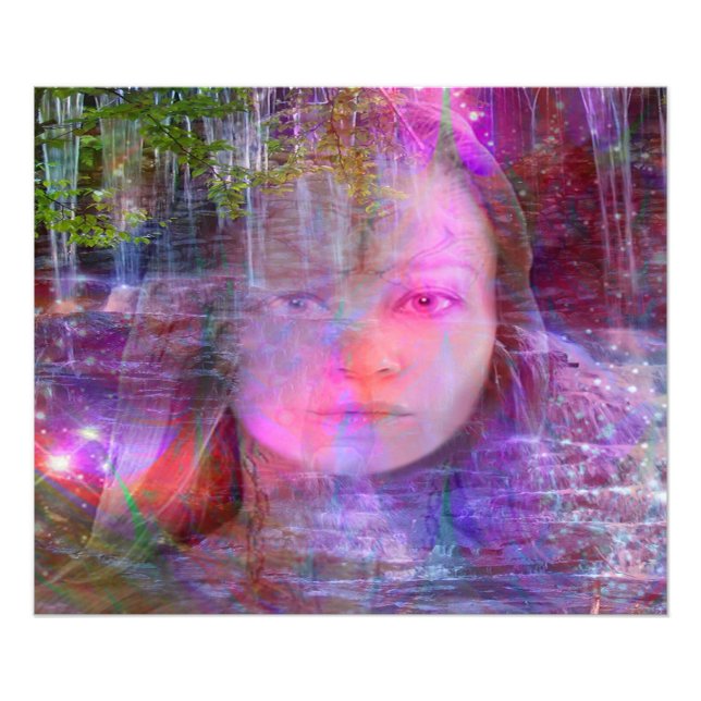 Impression Photo Etoiles sur l'eau (Devant)