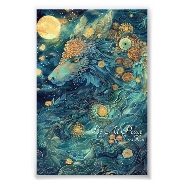 Impression Photo Être en paix (Devant)