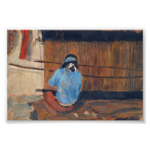 Impression Photo Étude de Hopi Weaver par Maynard Dixon