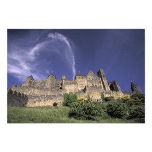 Impression Photo Europe, France, Languedoc; Aude; Carcassonne,