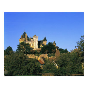 Impression Photo Europe, France, Montforte. Le château médiéval