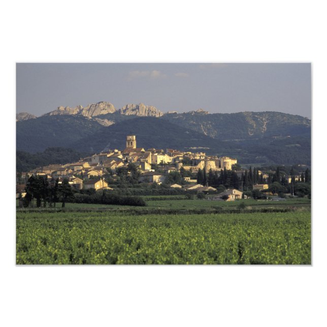 Impression Photo Europe, France, Provence, Vaucluse, SSablet, (Devant)