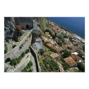 Impression Photo Europe, Grèce, Péloponnèse, Monemvasia