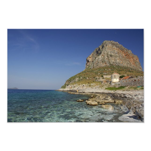 Impression Photo Europe, Grèce, Péloponnèse, Monemvasia. Les (Devant)