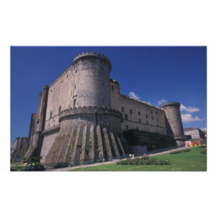 Impression Photo Europe, Italie, Naples, Château Neuf