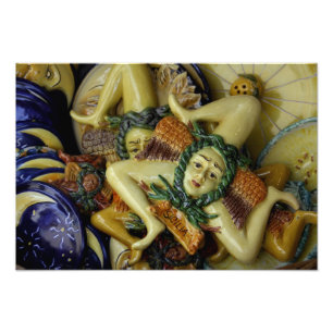 Impression Photo Europe, Italie, Sicile, Taormine. Traditionnel 7