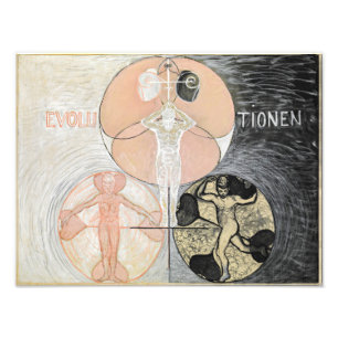 Impression Photo Evolution n° 2   Hilma af Klint   