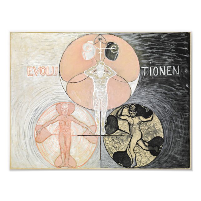 Impression Photo Evolution n° 2 | Hilma af Klint |  (Devant)