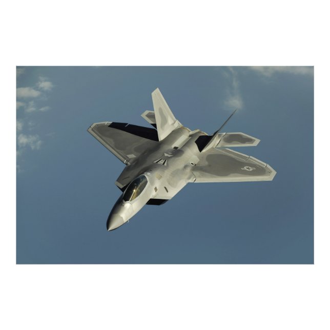 Impression Photo F-22 Raptor Fighter Jet (Devant)