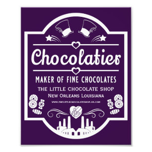 Impression Photo Fabricant de chocolatier