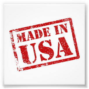 Impression Photo Fabriqué aux États-Unis, Fabriqué en Amérique