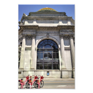 Impression Photo Façade avant de l'ancienne Buffalo Savings Bank