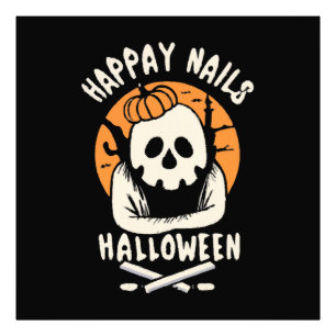 Impression Photo Faire des ongles Bootiful Halloween 
