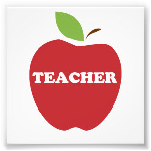 Impression Photo Faites-moi confiance, je suis un rouge Apple de