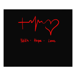 Impression Photo Faith Hope Love