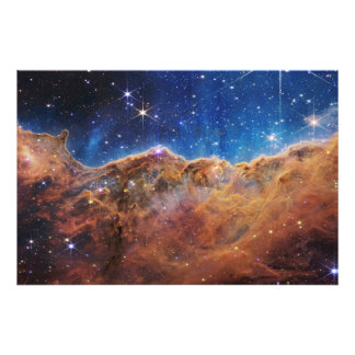 Impression Photo Falaises cosmiques dans la Nebula de la Carina
