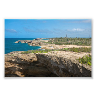 Impression Photo Falaises côtières et plages à Cueva del Indio