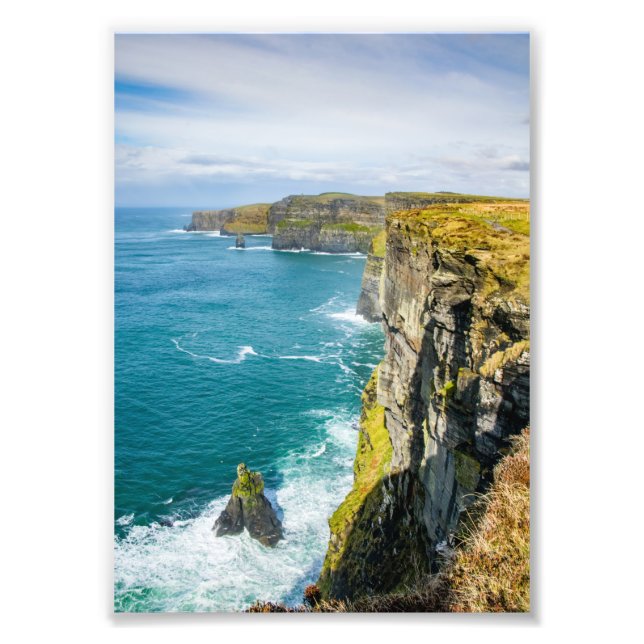 Impression Photo Falaises de Moher, Irlande (Devant)