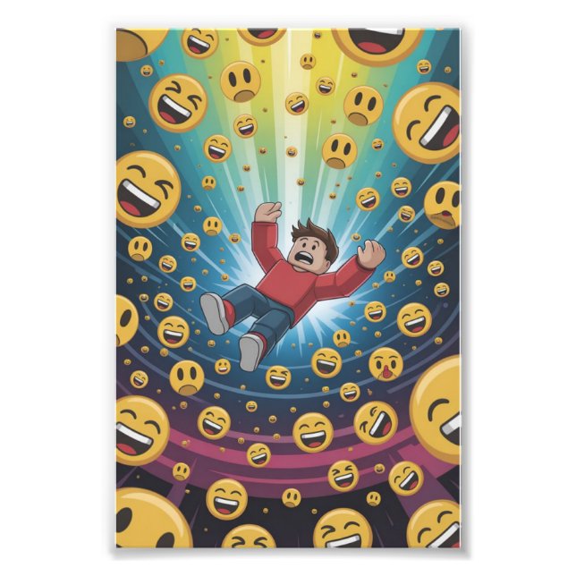 Impression Photo Fall in bubble  (Devant)