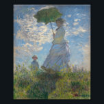 Impression Photo Femme avec parasol - Madame Monet et son fils<br><div class="desc">Femme avec un parasol - Madame Monet et Son Fils par Claude Monet. 1875,  huile sur toile.</div>