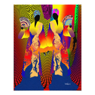 Impression Photo Femme créole haïtienne