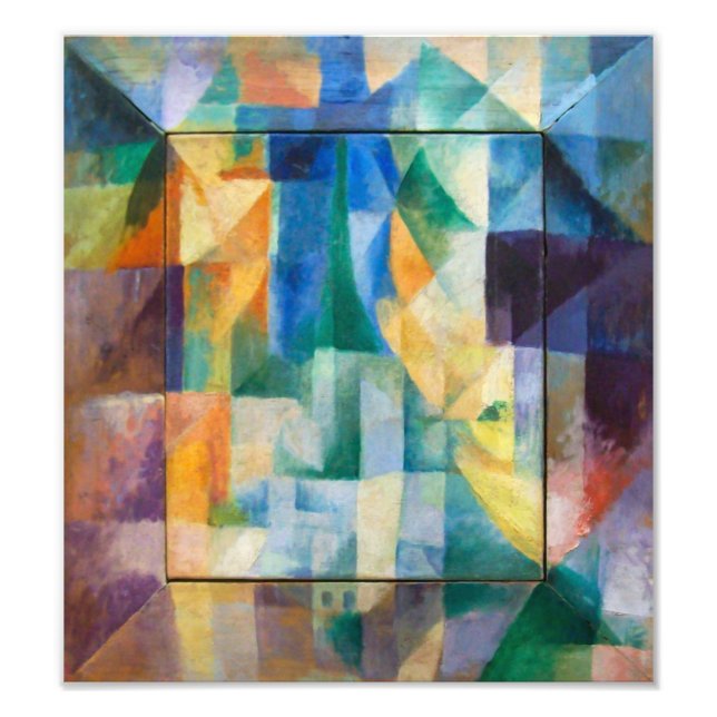 Impression Photo Fenêtres simultanées | Robert Delaunay | Affiche (Devant)