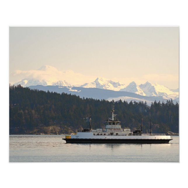 Impression Photo Ferry de Guemes Island Imprimer (Devant)