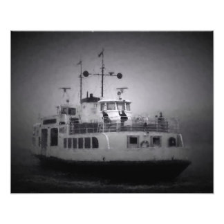Impression Photo Ferry vers Suomenlinna forteresse île dans un épai
