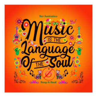 Impression Photo Festive: Music Is The Language Of The Soul (Orng)