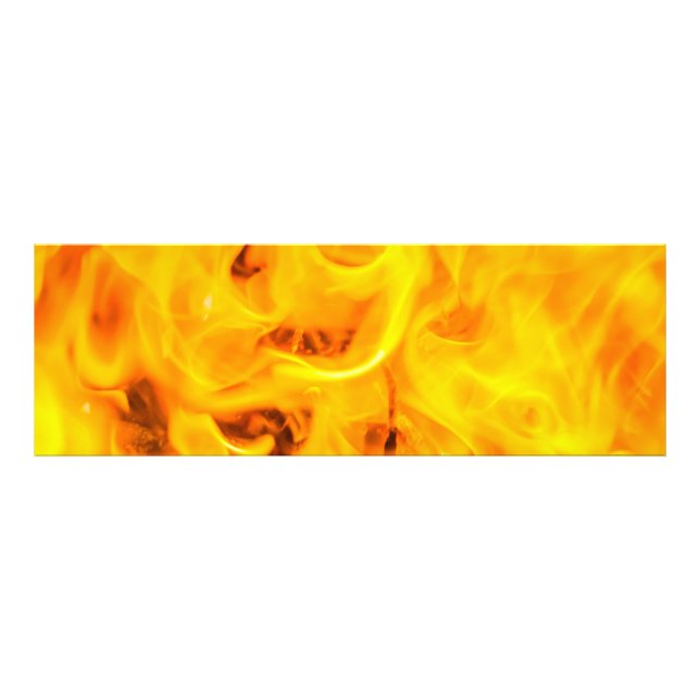 Impression Photo Feu et flammes (Devant)