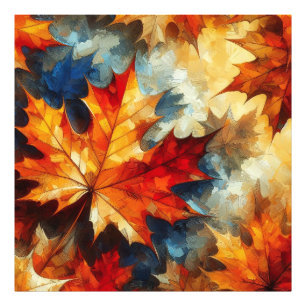 Impression Photo Feuilles d'érable-