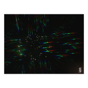 Impression Photo Feux d'artifice à l'aide de lunettes 3D 3