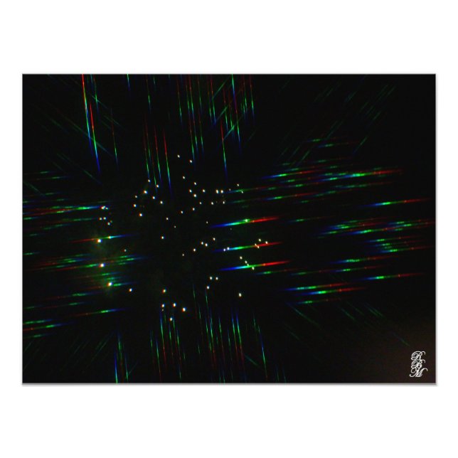 Impression Photo Feux d'artifice à l'aide de lunettes 3D 3 (Devant)