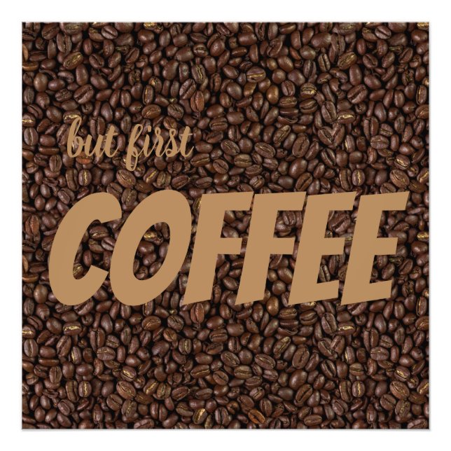 Impression Photo Fèves de café (Devant)