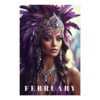 *~* FÉVRIER Headdress AP53 AMÉTHYST Boho