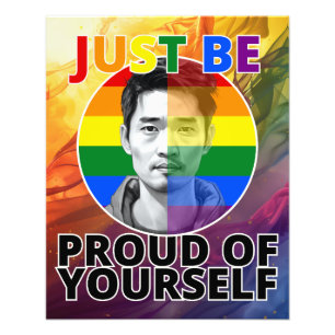 Impression Photo Fier de toi-même - Gay pride Asiatique Homme