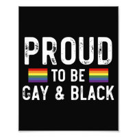Fier d'être gay et noir