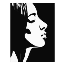 fierté visage frais exhalant noir et blanc