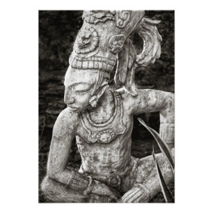 Impression photo - Figure maya antique - Mexique