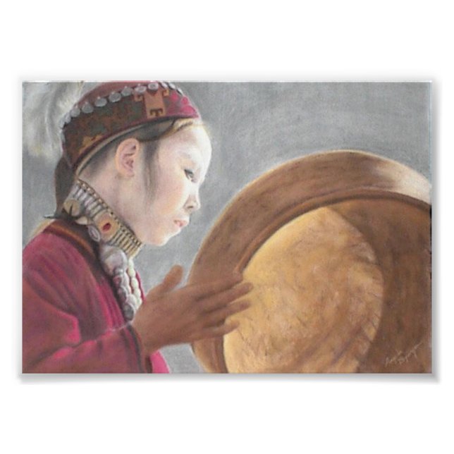 Impression Photo Fille Afghane (Devant)