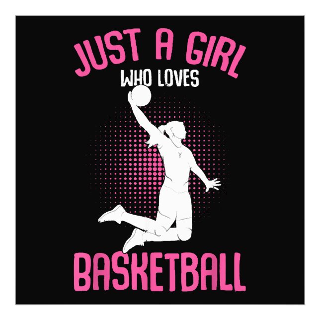 Impression Photo Fille de basketball Femmes (Devant)