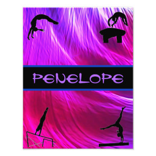 Impression Photo Filles Gymnastique Événements Abstraits