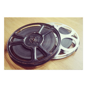 Impression Photo Film de bobine de cinéma vintage