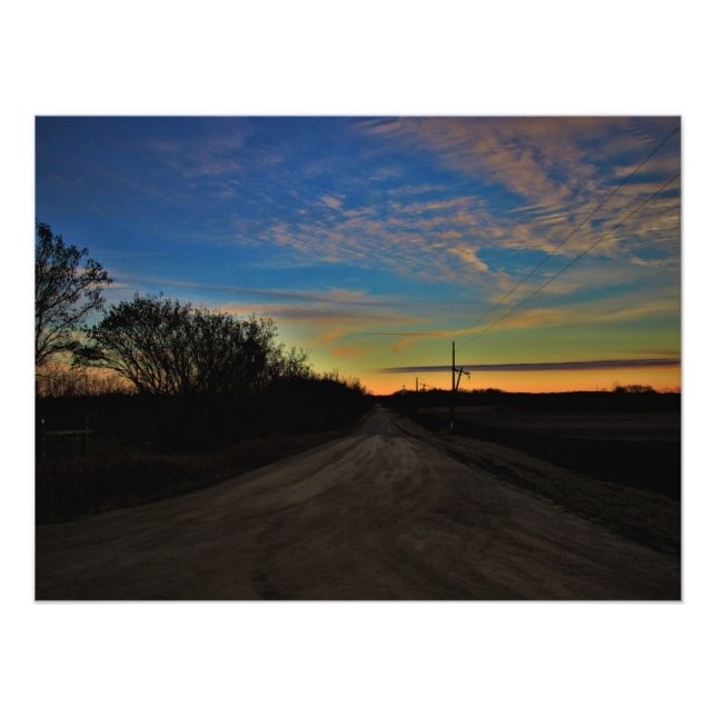 Impression Photo "Fin novembre" (Devant)