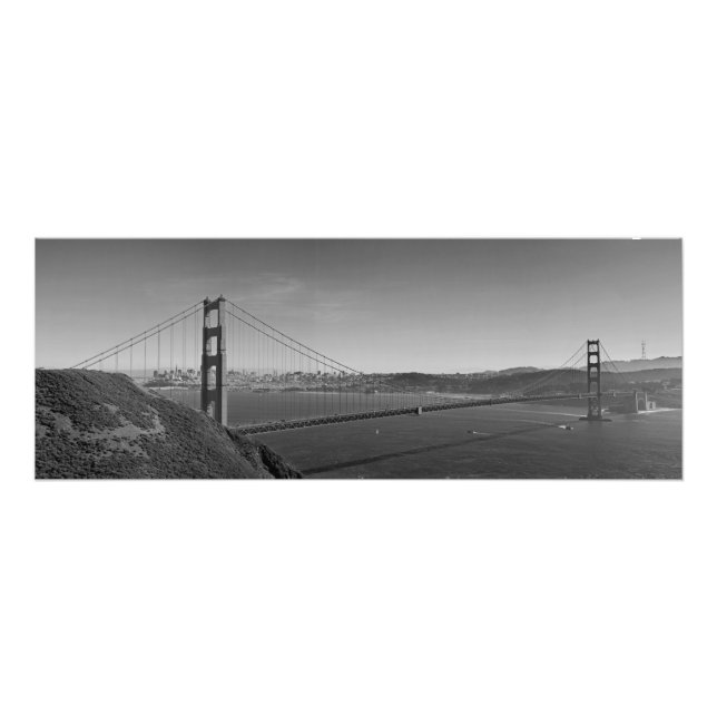 Impression Photo Fine Art Print Golden gate Bridge (Devant)