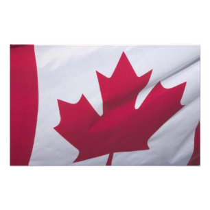 Impression Photo Flag canadien.